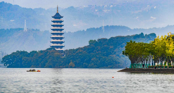 三峡库区崛起绿色之城