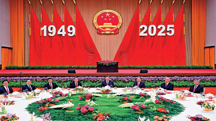 庆祝中华人民共和国成立76周年招待会在京举行 习近平发表重要讲话